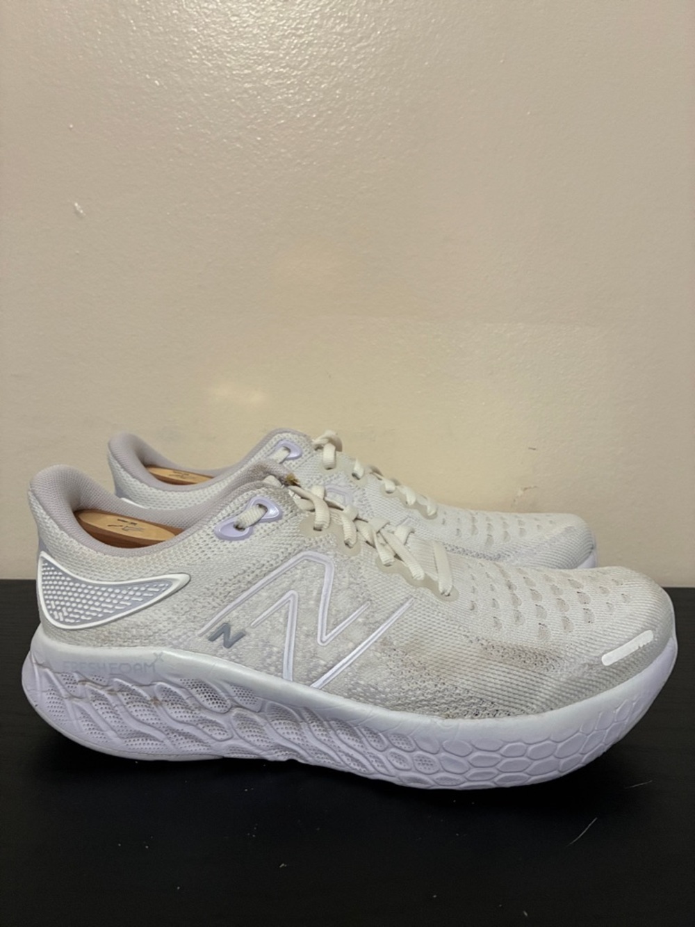New Balance Women's White Athletic  Fresh Foam X 1080v12 running